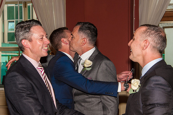 Friday 18th October 2013 The wedding of William Stewart and Jason  Collier, Brighton, East Sussex, UK.