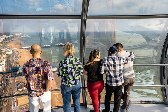Brighton i360. Brighton, East Sussex, UK