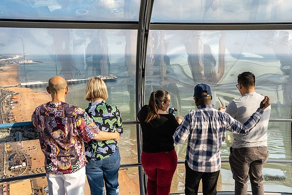 Brighton i360. Brighton, East Sussex, UK