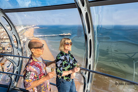 Brighton i360. Brighton, East Sussex, UK