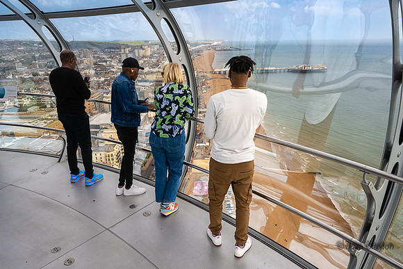 Brighton i360. Brighton, East Sussex, UK