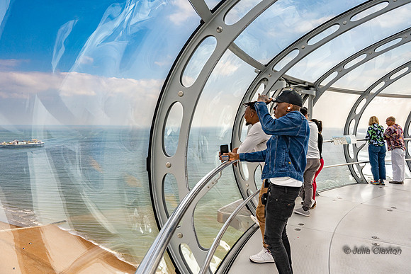 Brighton i360. Brighton, East Sussex, UK