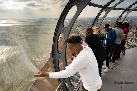 Brighton i360. Brighton, East Sussex, UK