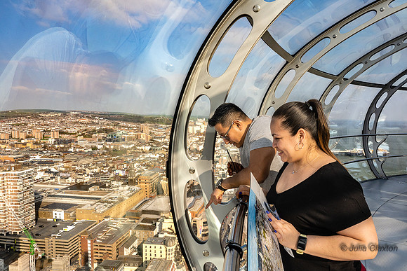 Brighton i360. Brighton, East Sussex, UK