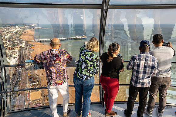 Brighton i360. Brighton, East Sussex, UK