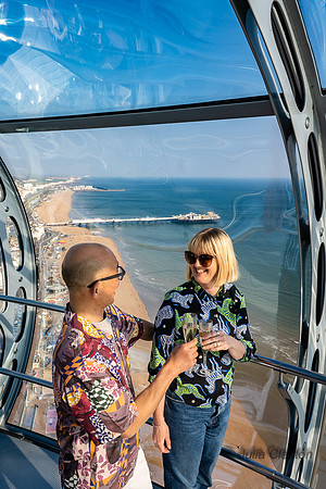 Brighton i360. Brighton, East Sussex, UK