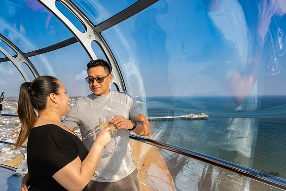 Brighton i360. Brighton, East Sussex, UK