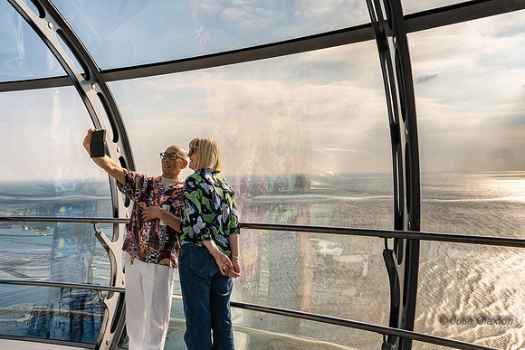 Brighton i360. Brighton, East Sussex, UK