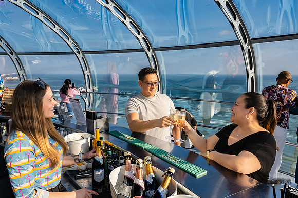 Brighton i360. Brighton, East Sussex, UK