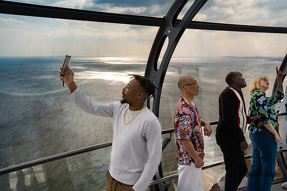Brighton i360. Brighton, East Sussex, UK