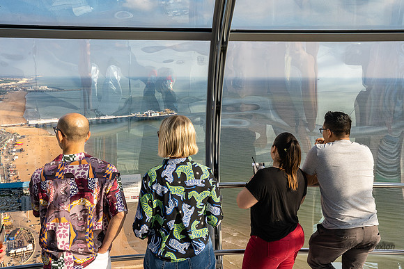 Brighton i360. Brighton, East Sussex, UK