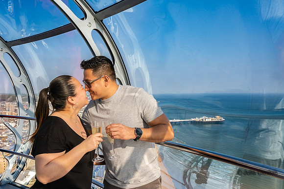 Brighton i360. Brighton, East Sussex, UK