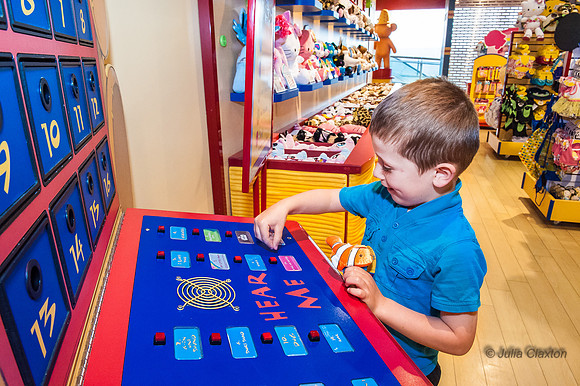 2013-05-12 Charlotte and Isaac at Build A Bear, Churchill Square, Brighton, East Sussex,UK