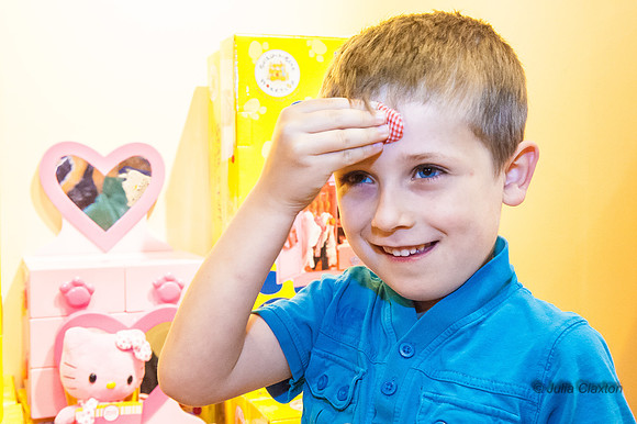 2013-05-12 Charlotte and Isaac at Build A Bear, Churchill Square, Brighton, East Sussex,UK