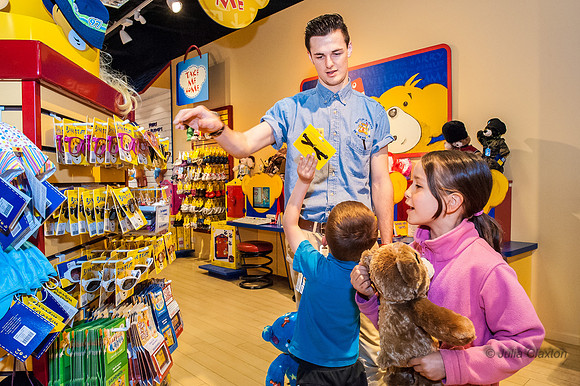 2013-05-12 Charlotte and Isaac at Build A Bear, Churchill Square, Brighton, East Sussex,UK