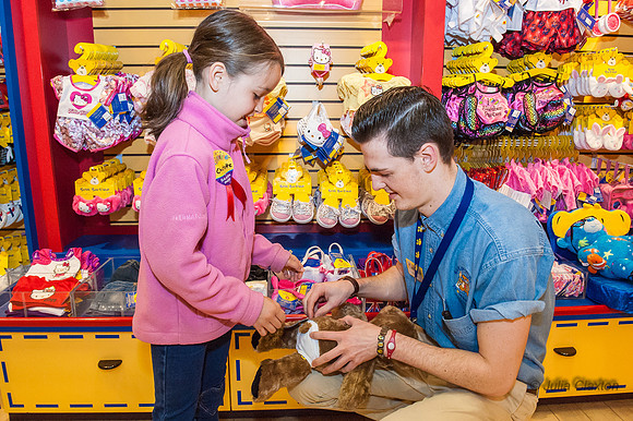 2013-05-12 Charlotte and Isaac at Build A Bear, Churchill Square, Brighton, East Sussex,UK