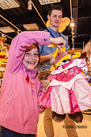 2013-05-12 Charlotte and Isaac at Build A Bear, Churchill Square, Brighton, East Sussex,UK