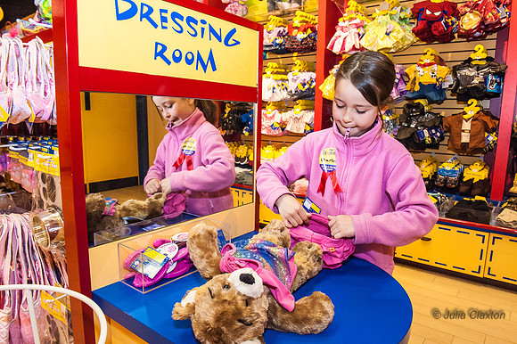 2013-05-12 Charlotte and Isaac at Build A Bear, Churchill Square, Brighton, East Sussex,UK