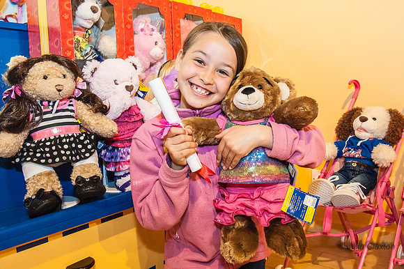 2013-05-12 Charlotte and Isaac at Build A Bear, Churchill Square, Brighton, East Sussex,UK