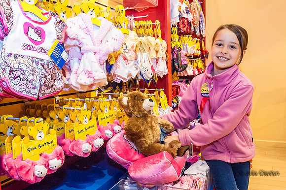 2013-05-12 Charlotte and Isaac at Build A Bear, Churchill Square, Brighton, East Sussex,UK