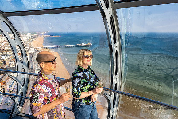 Brighton i360. Brighton, East Sussex, UK