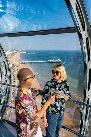 Brighton i360. Brighton, East Sussex, UK