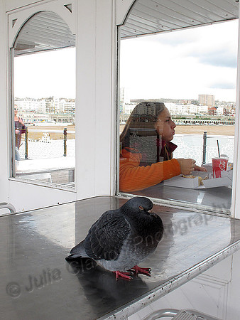 43 Brighton Pier, People