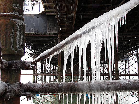 59 Brighton Pier, Views, The Pier in Winter