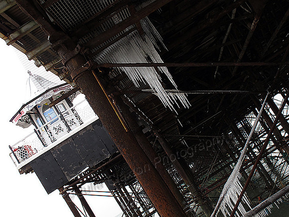 55 Brighton Pier, Views, The Pier in Winter